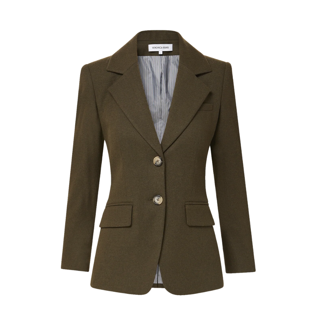 Cloverfield Dickey Jacket in Green Shadow Melange