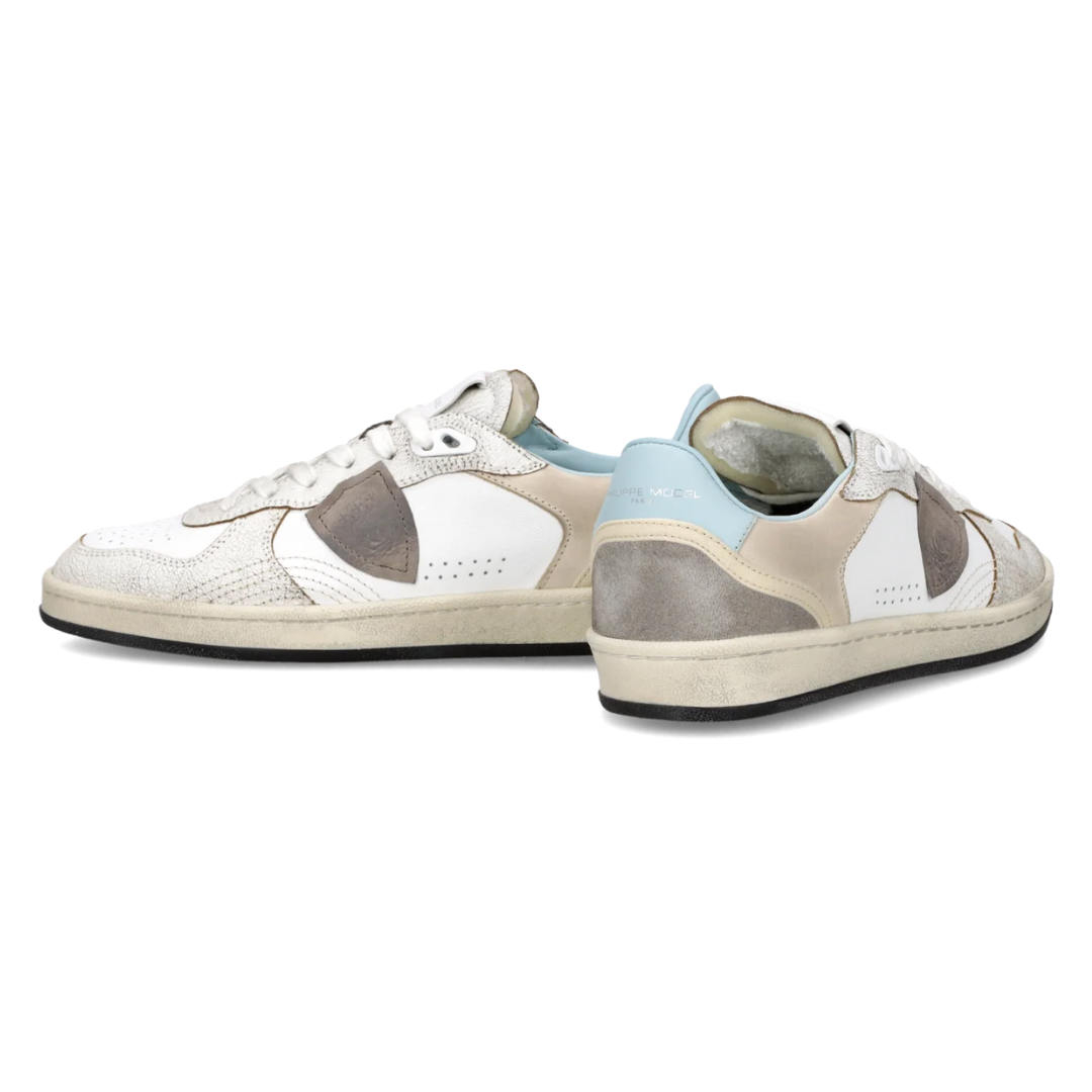 Pgal Sneaker in White Sky Blue