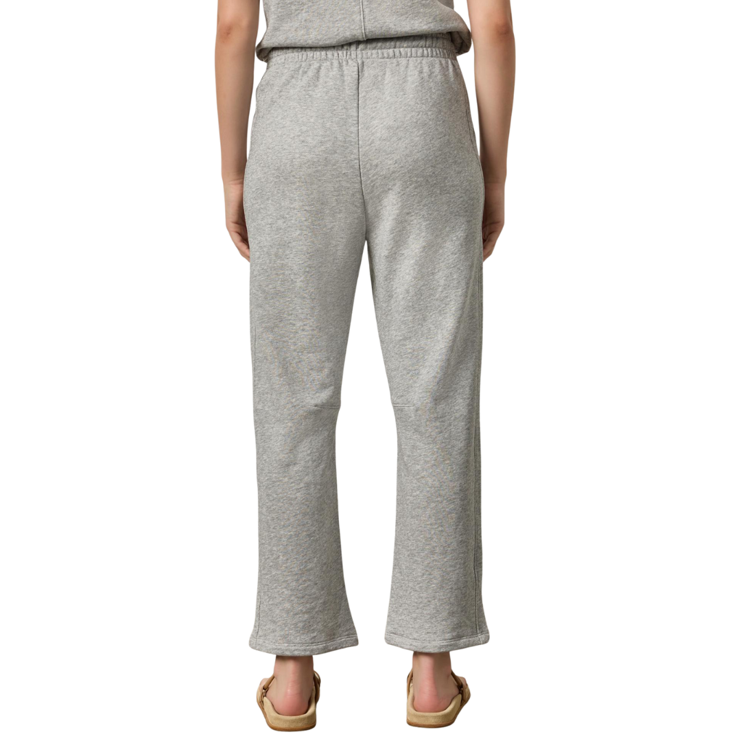 Side Panel Terry Pant in Heather Grey
