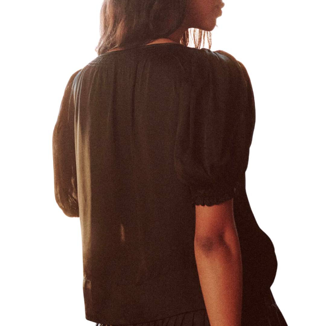 The Ponder Top in Black