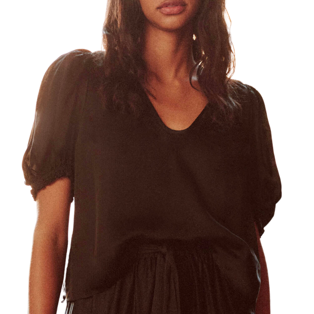 The Ponder Top in Black