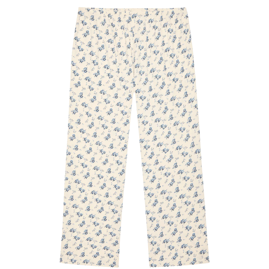 The Jersey Easy Sleep Pant in Indigo Rose