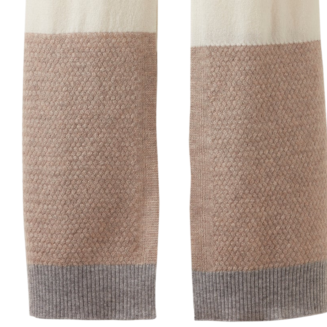 Textured Colorblock Wrap in Pearl Multi