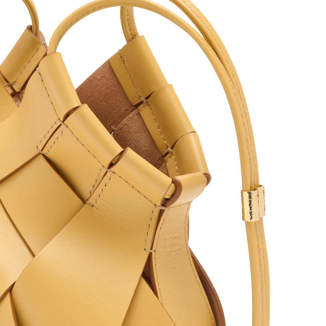 Charlotte Woven Crossbody in Lotus