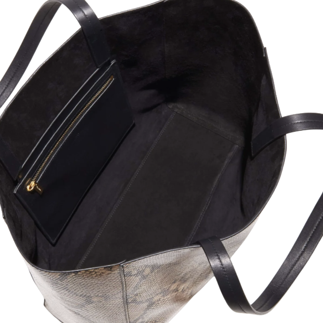 Medium Keith Bag in Taupe Snakeskin
