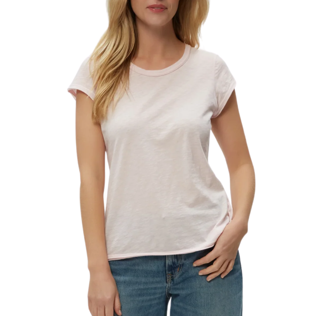 Trudy Supima Tee in Lychee