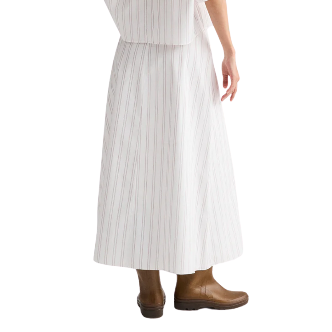 The A-Line in White/Wine