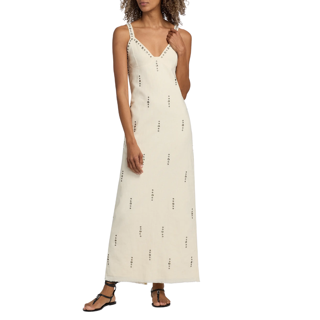Aubrey Dress in Ivory