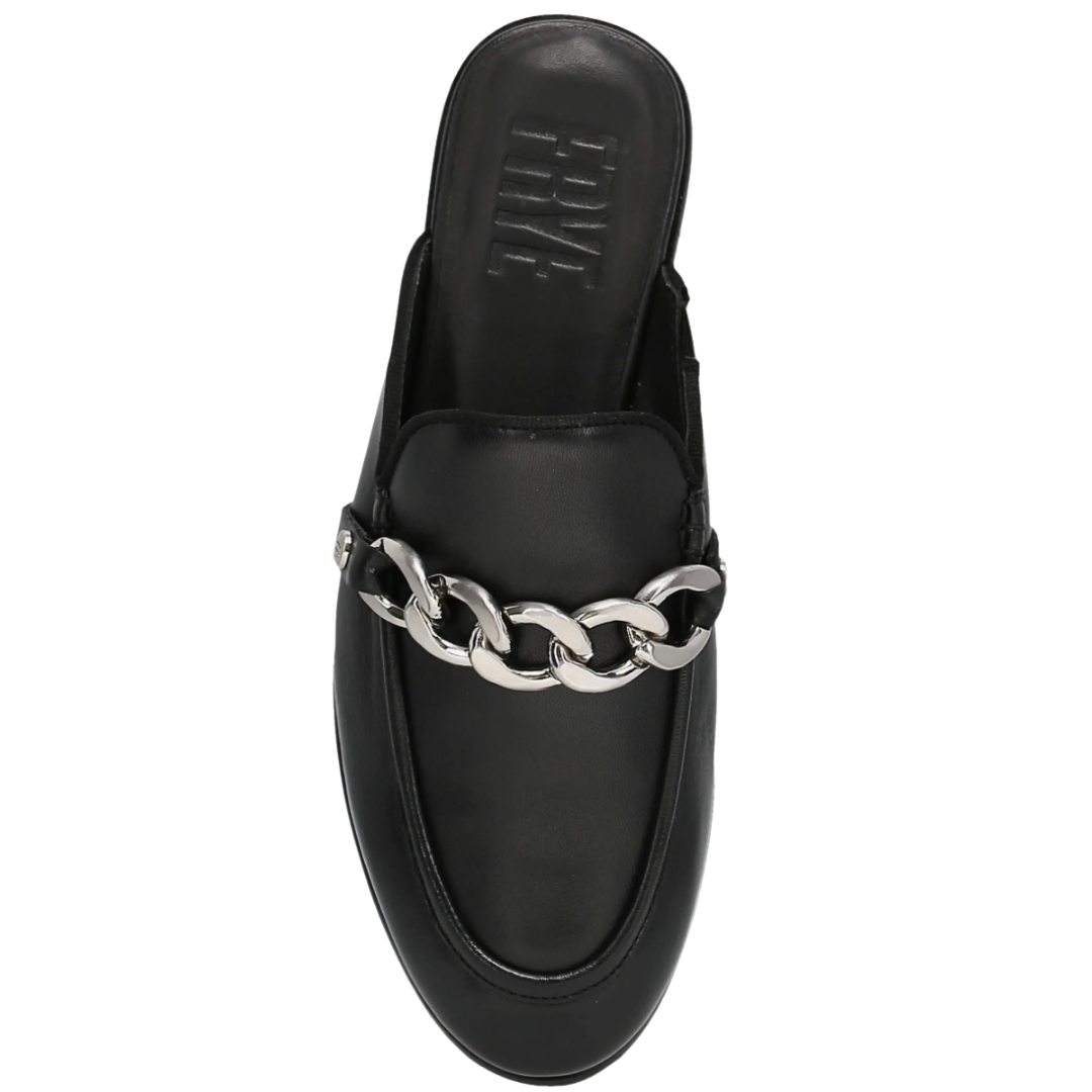 Faith Chain Mule in Black