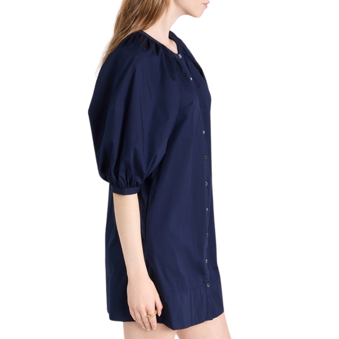 Mini Vincent Dress in Navy