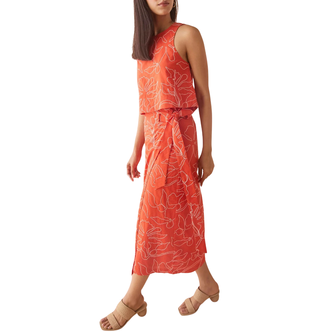 Sammi Skirt in Uma Persimmon