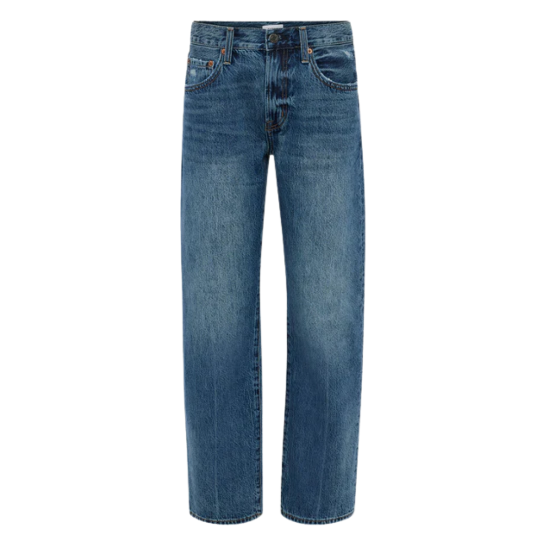 Lexi Mid Rise Bowed Straight in Artisan