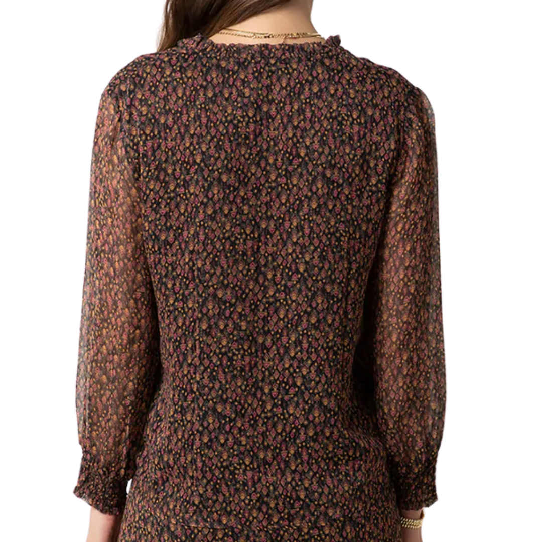 Priti Top in Allover Diamond 