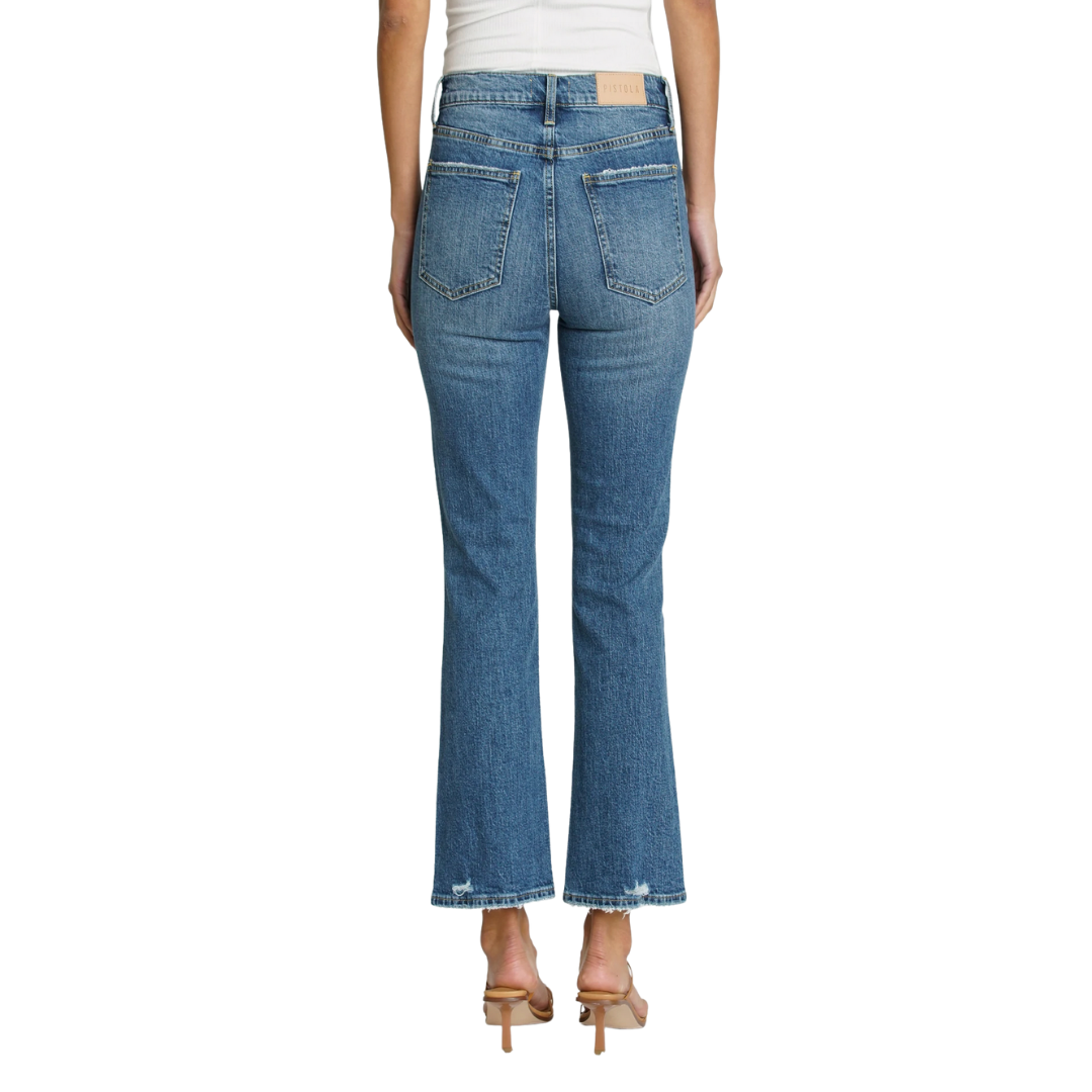 Lennon High Rise Cropped Boot Jean in Adore