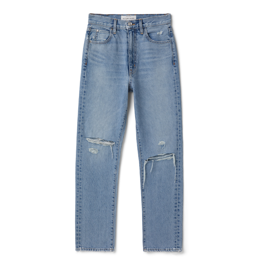 Sierra Slim Straight Stretch Denim in Valley of Fire