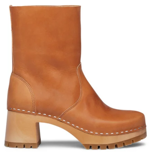 Bottines Lacets Swedish Hasbeens En Cuir Blanc - Taille 35 EU / 5 US - Neuf Avec Boîte