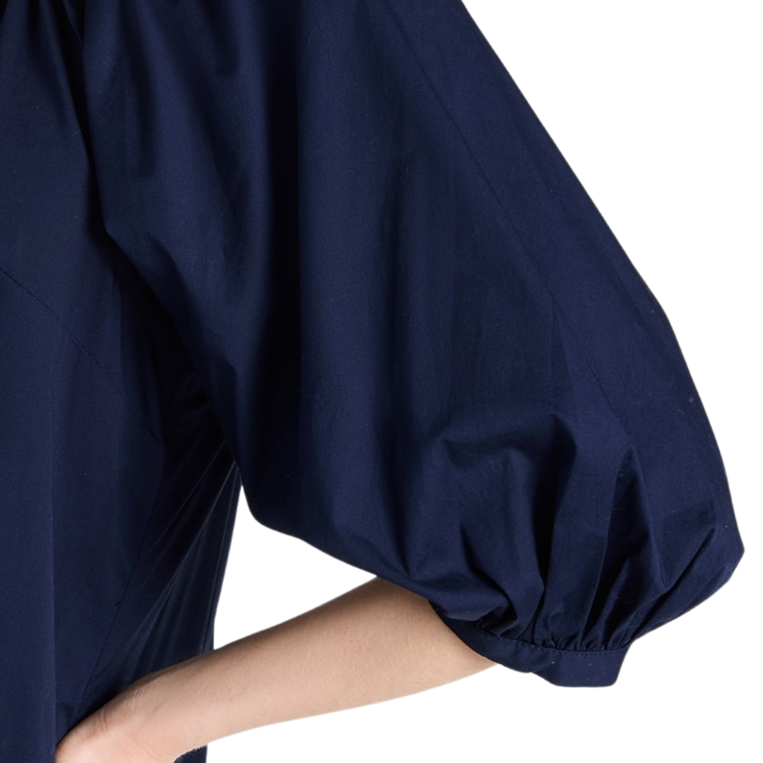 Mini Vincent Dress in Navy