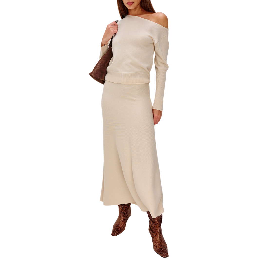 Odita Skirt in Ivory