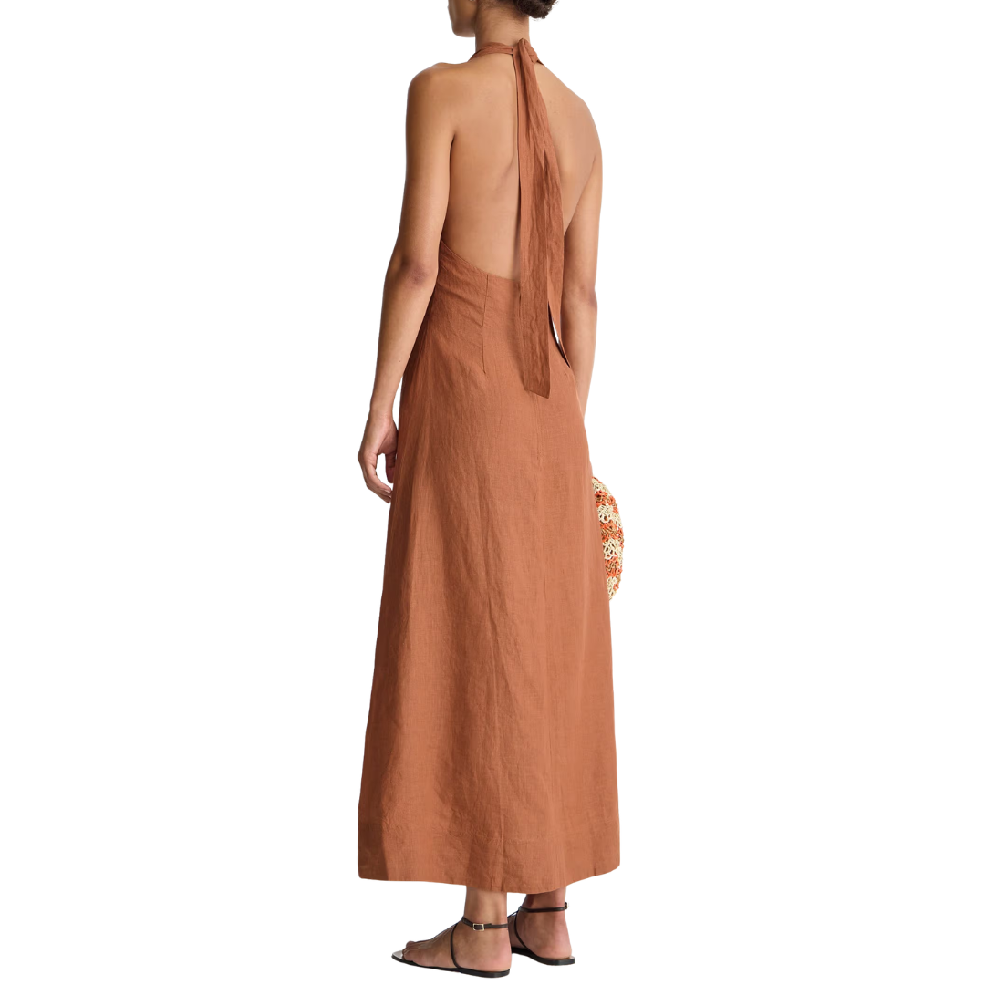 Salome Halter Maxi in Harissa