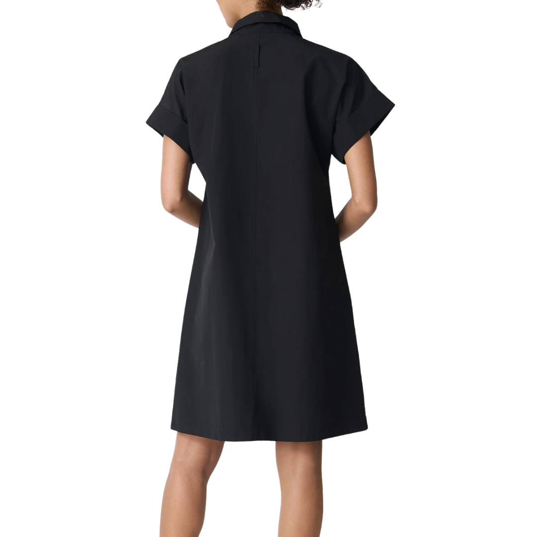 Holly Kimono Dress in Black