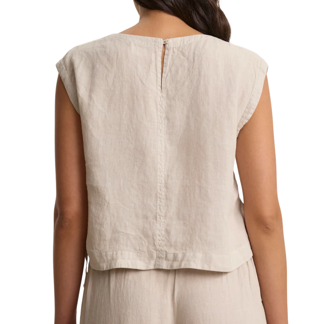 Tavia Linen Top