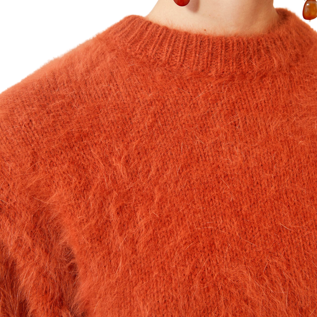 Emira Pullover in Redwood