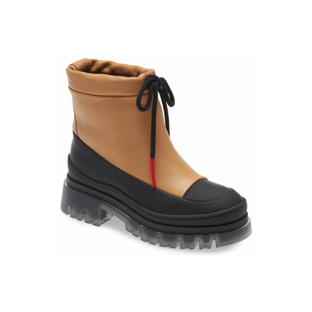 Montellianna 1965 Lucy Boot in Almond Mandorla - Side View