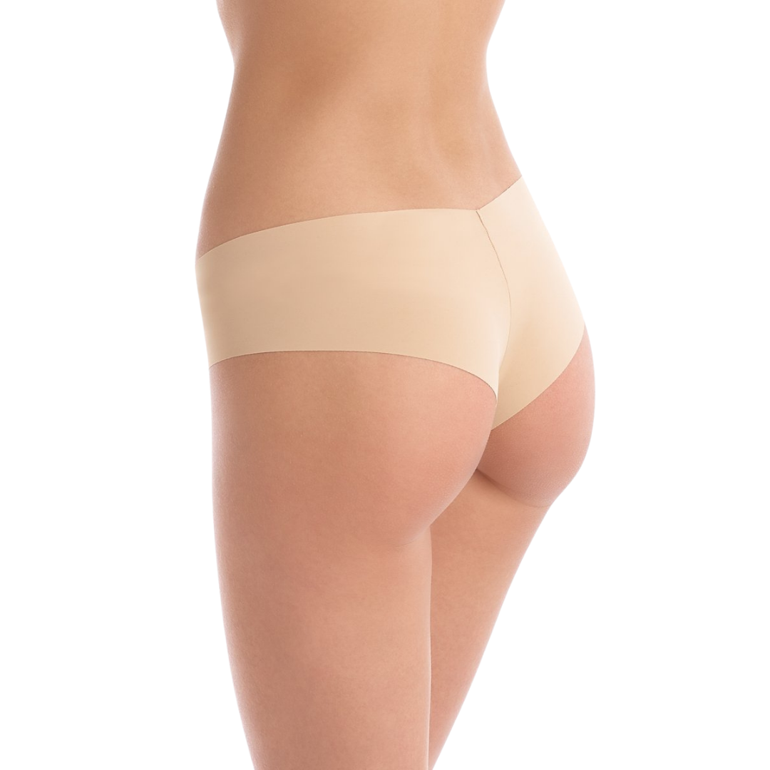 Classic Solid Girl Short Panties in Beige