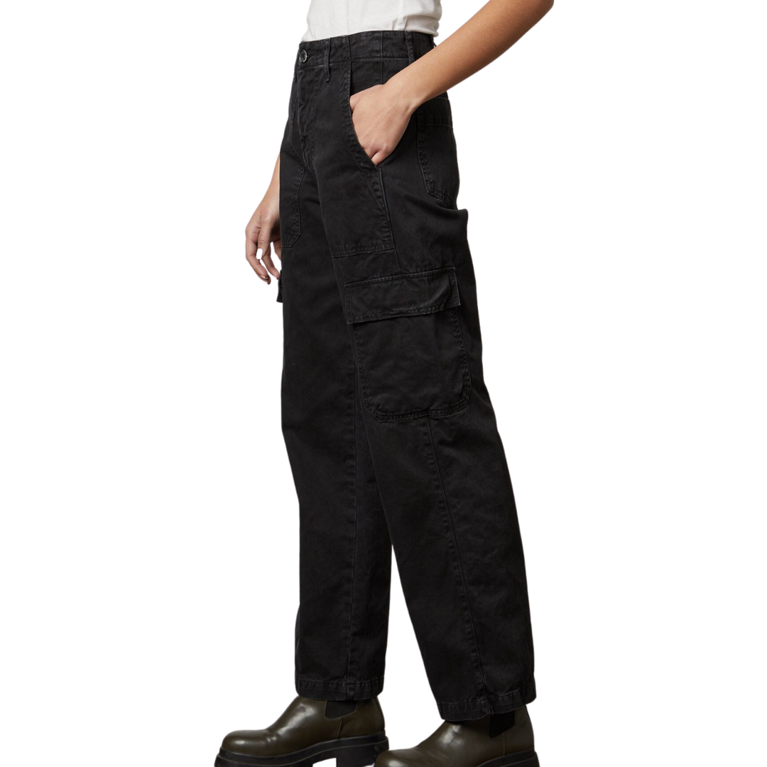 Makayla Cargo Pant in Black