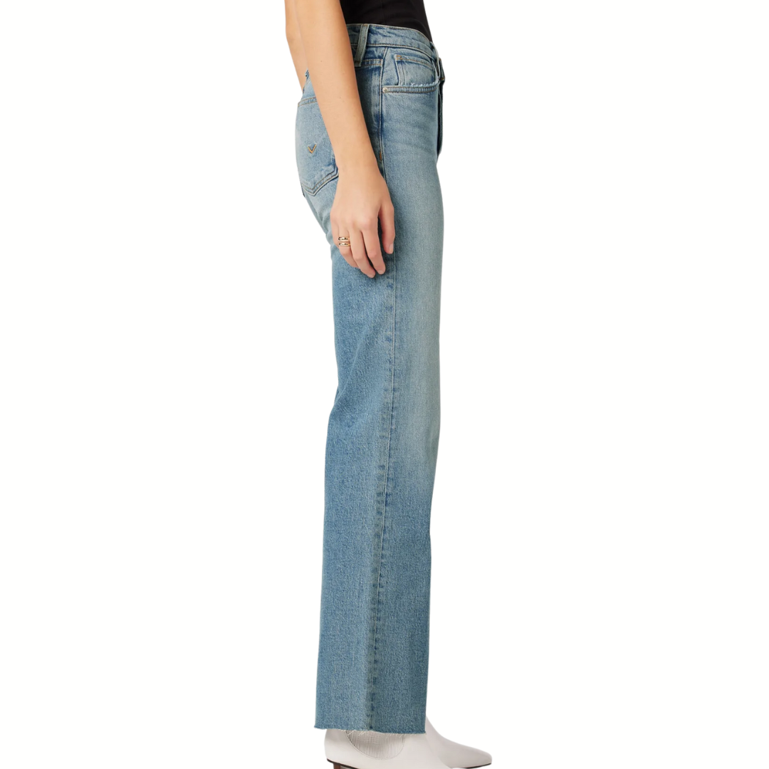 Rosie High-Rise Wide Leg Jean in Celestial 