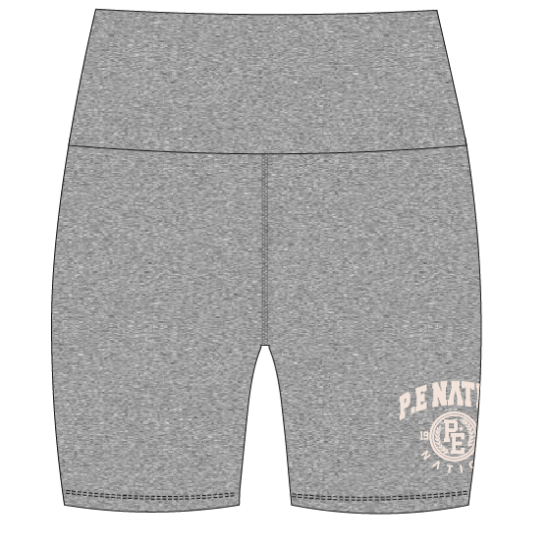 Camino Bike Short in Grey Marled