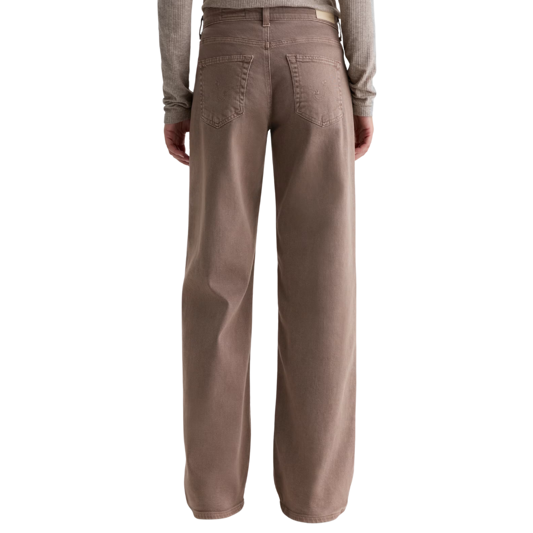 Adria Wide Leg in Sulfur Taupe Grey