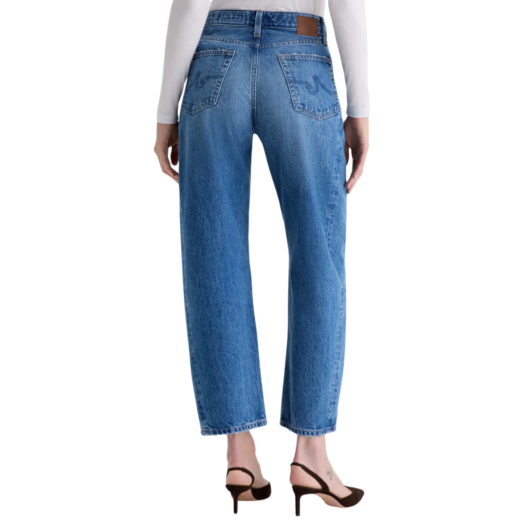 Hattie High Rise Barrel in Candid