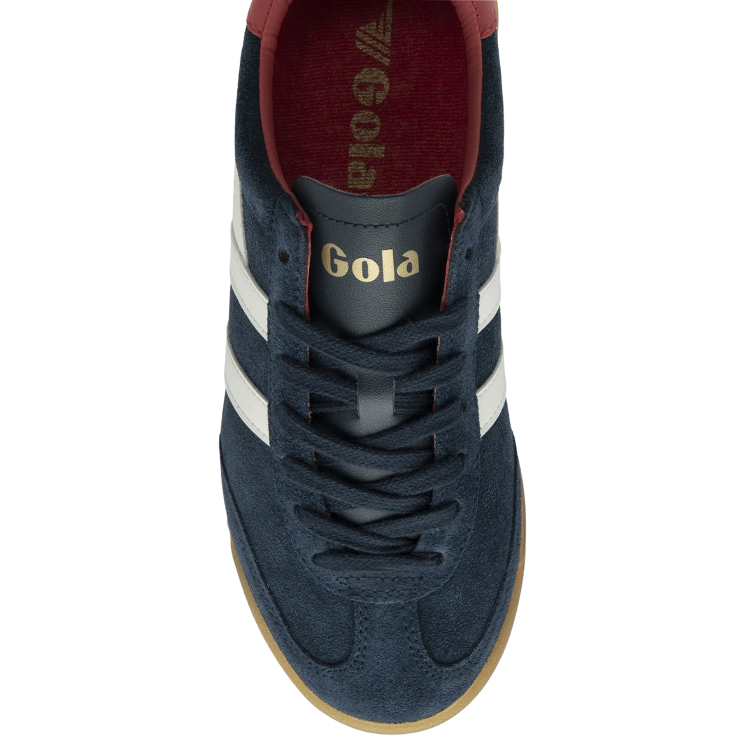 Torpedo Sneaker in Navy/Off White/Coral