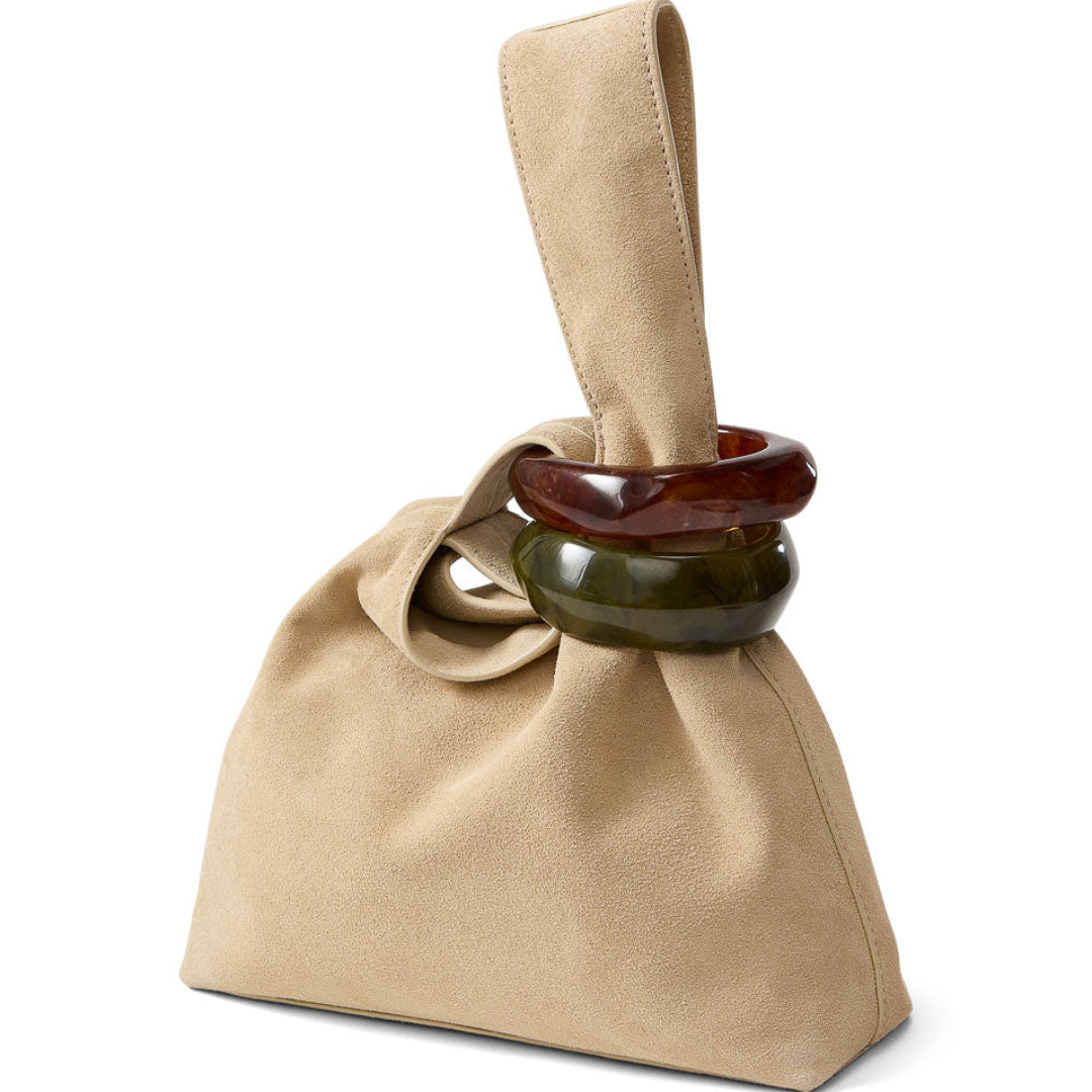 SUEDE VERONICA BEARD SWING BAG