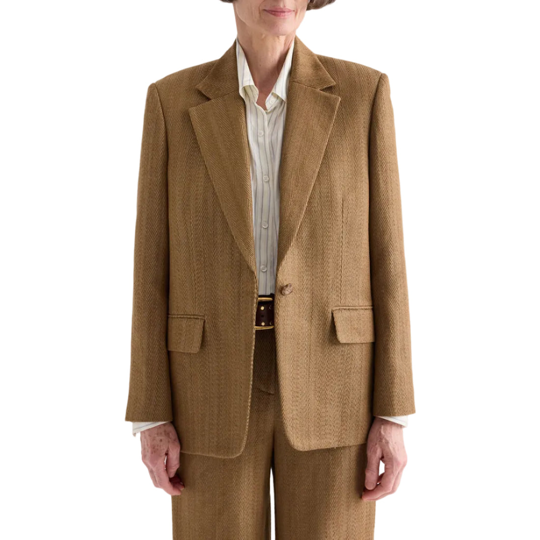 Jillian Blazer in Kelp