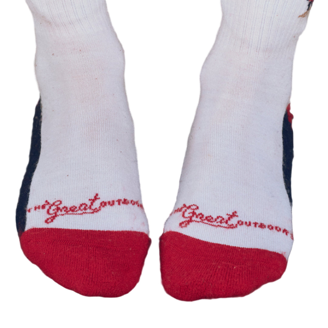 Ridge Runner Sock in Cream Skiier