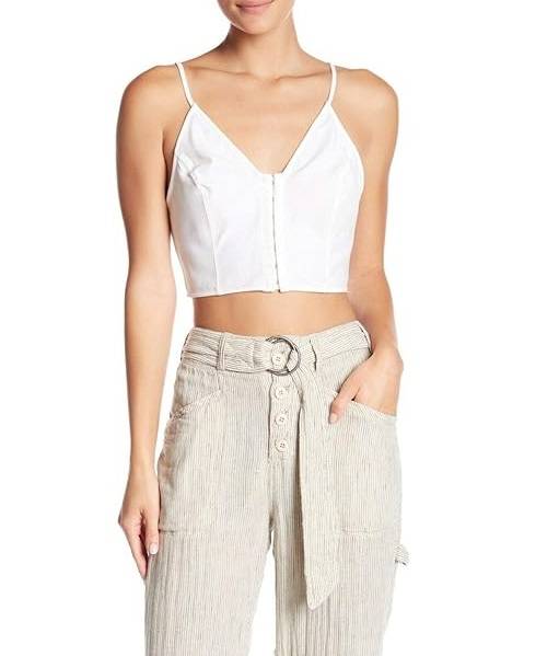 Vest of All Cami in White