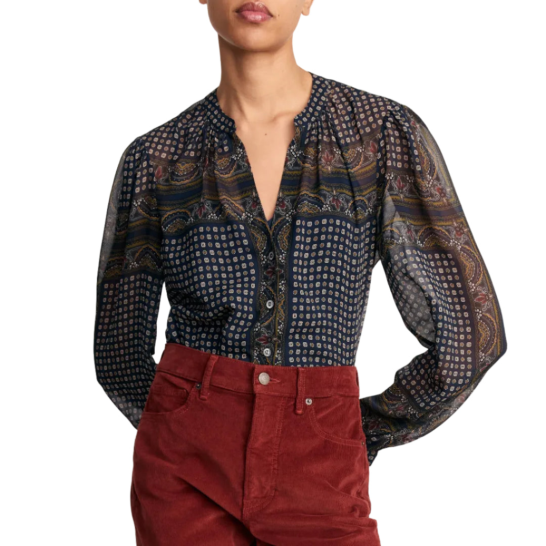 V-NECK ASHLYNN BLOUSE