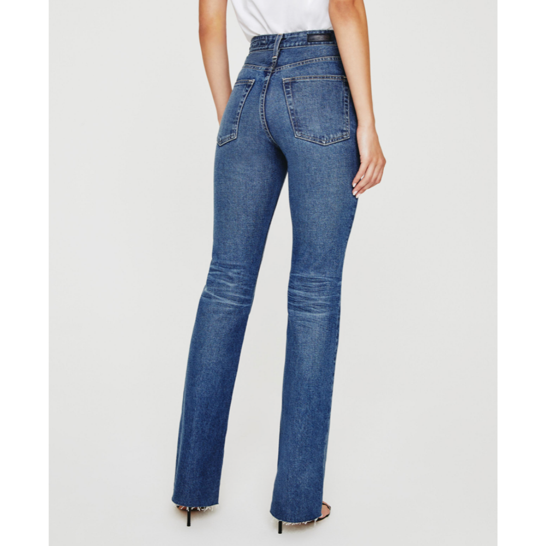 Alexxis High Rise Bootcut Jean in 10 Years ellewood