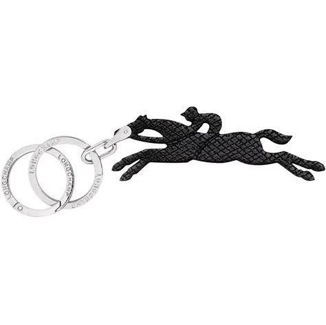 Le Pliage Original Key Ring in Black