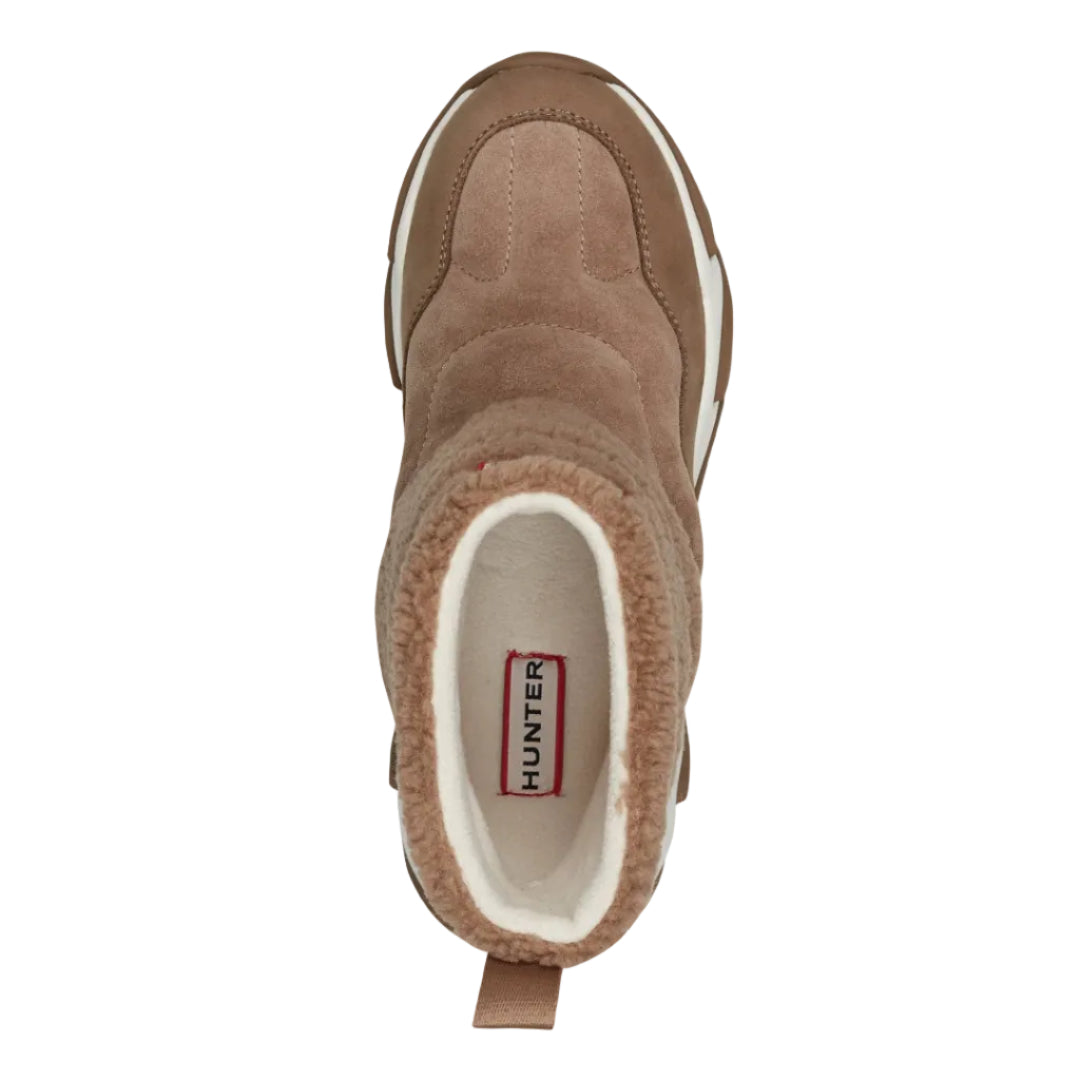 Debra Waterproof Snow Booties in Medium Brown