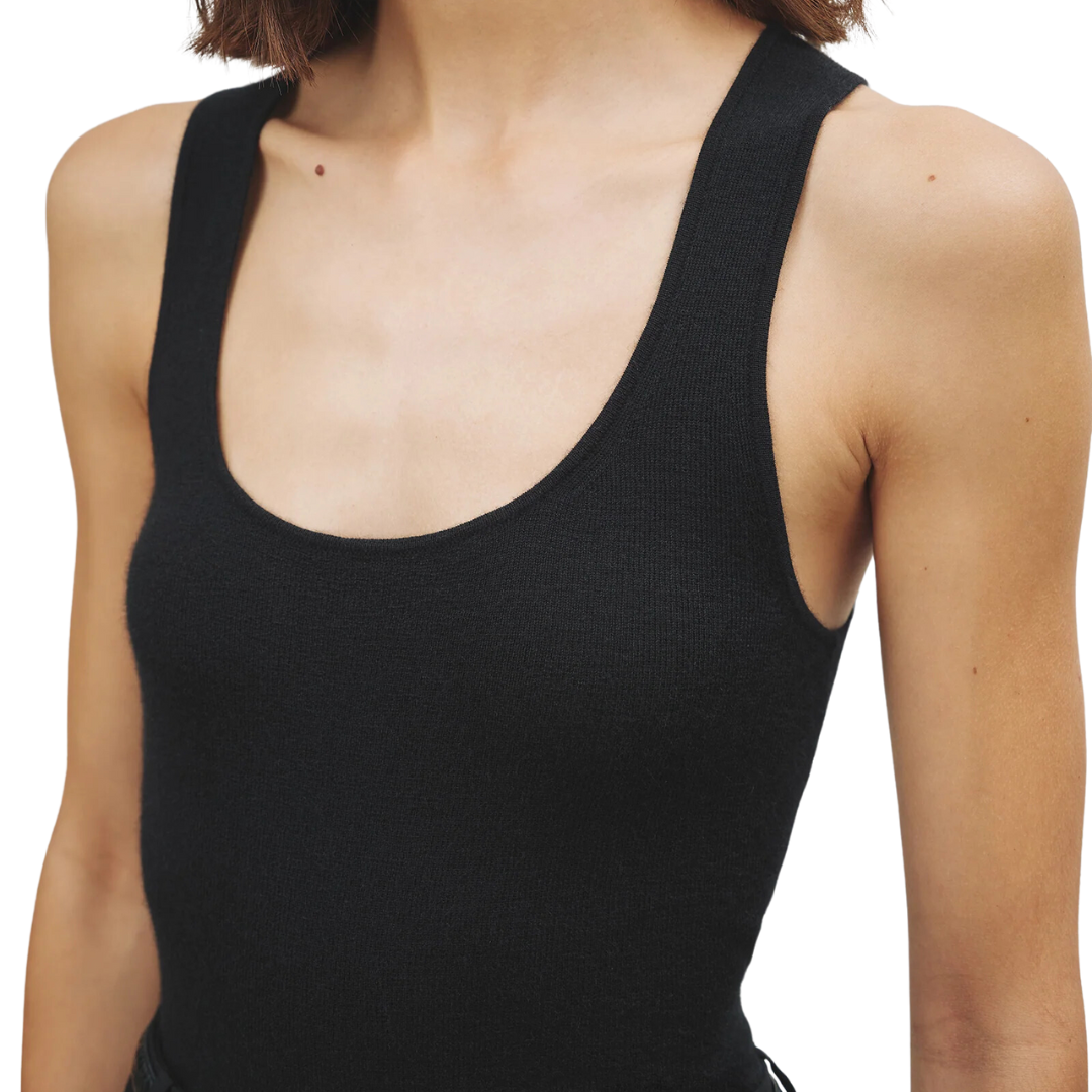 Etana Tank Sweater in Black