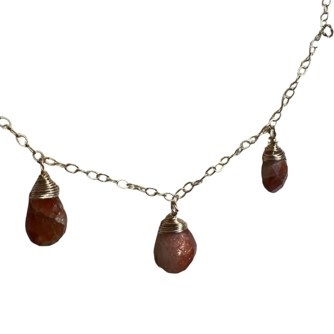 Gemma Necklace in Apatite