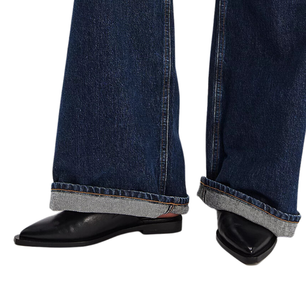 Becky Mules in Black Leather