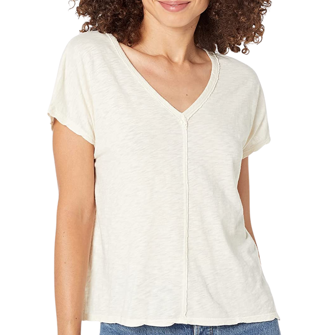 Lizzy Tee in Chalk (One Size)
