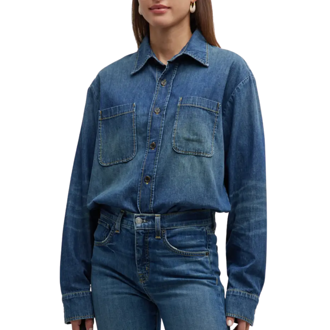Miriam Denim Shirt in Simon Wash