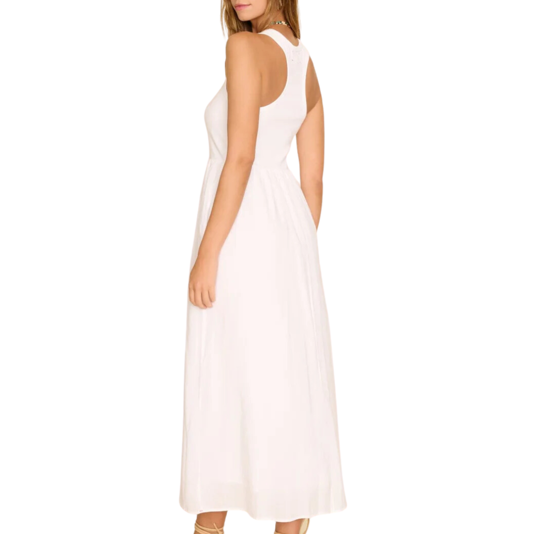 Flynn Dress in White