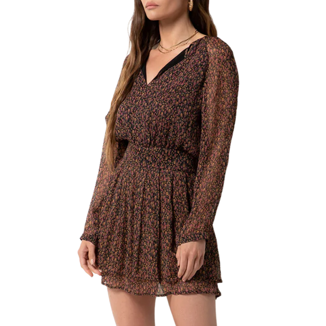 Gaiana Dress in Allover Diamond 