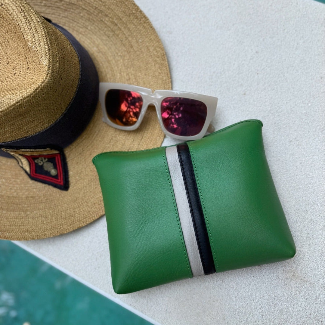 Small Fold Pouch - Kelly Green